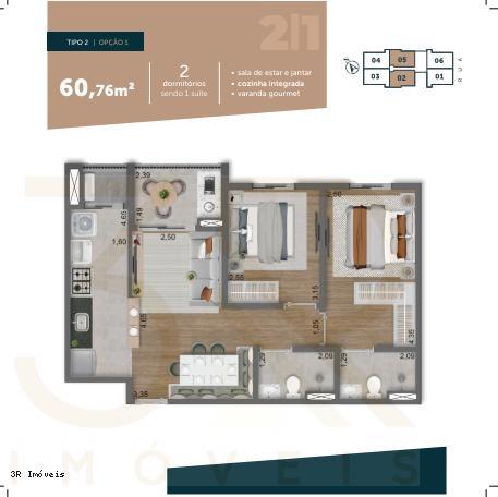 Apartamento, 2 quartos, 64 m² - Foto 19