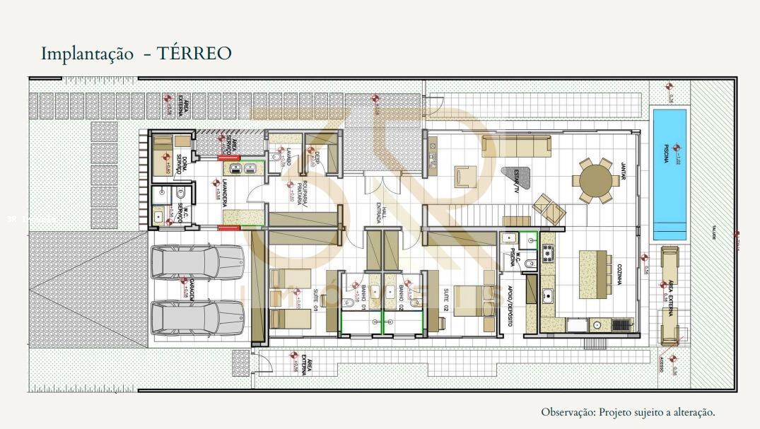 Casa de Condomínio, 3 quartos - Foto 11