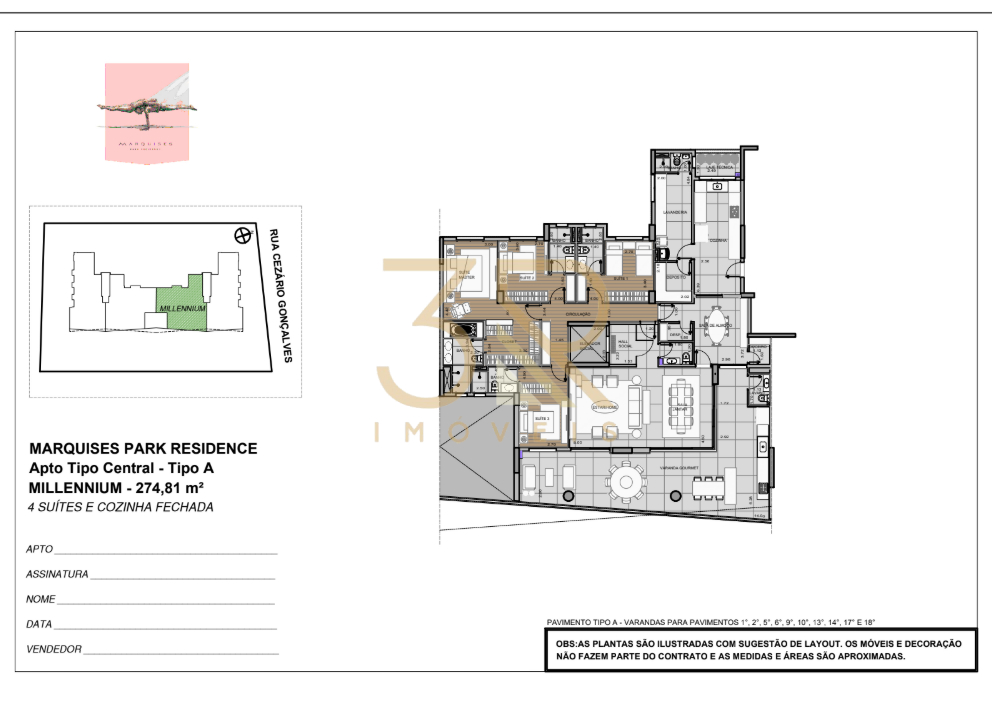 Apartamento, 4 quartos, 275 m² - Foto 25